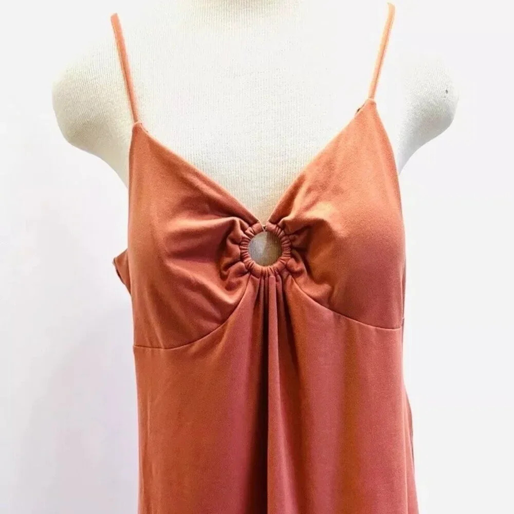 NWT SO GOODS FOR LIFE Juniors Sleeveless Keyhole V-Neck Mini Dress Extra Large